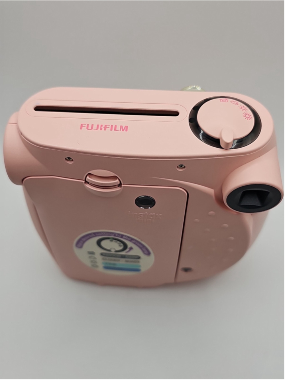 Fujifilm Instax Mini 7S Instant Film Camera Light Pink Tested & Working - Picture 8 of 9